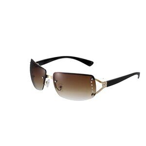 Rimless Rectangle Y2K Sunglasses